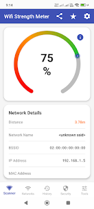 Wifi Strength Meter screenshot 1