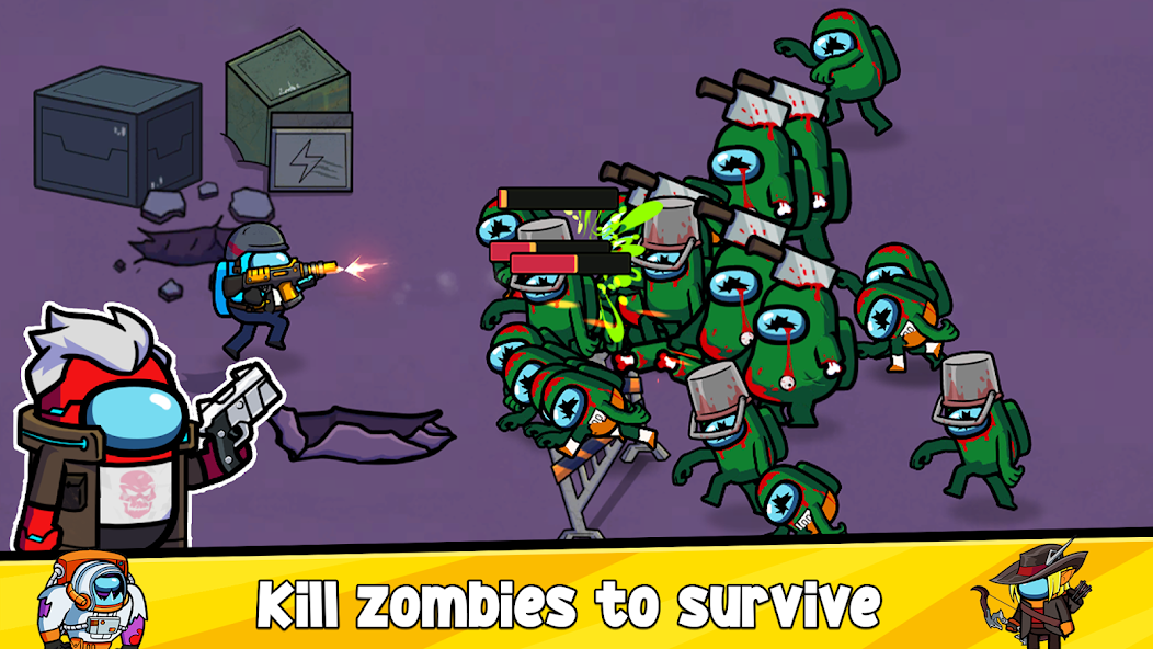 Impostors vs Zombies screenshot 2