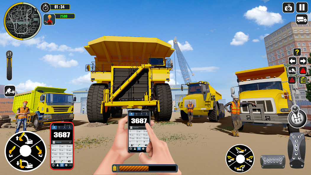 Excavator Truck Simulator Game screenshot 3