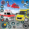Heli Ambulance Simulator 2020 3D Flying car games screenshot 1
