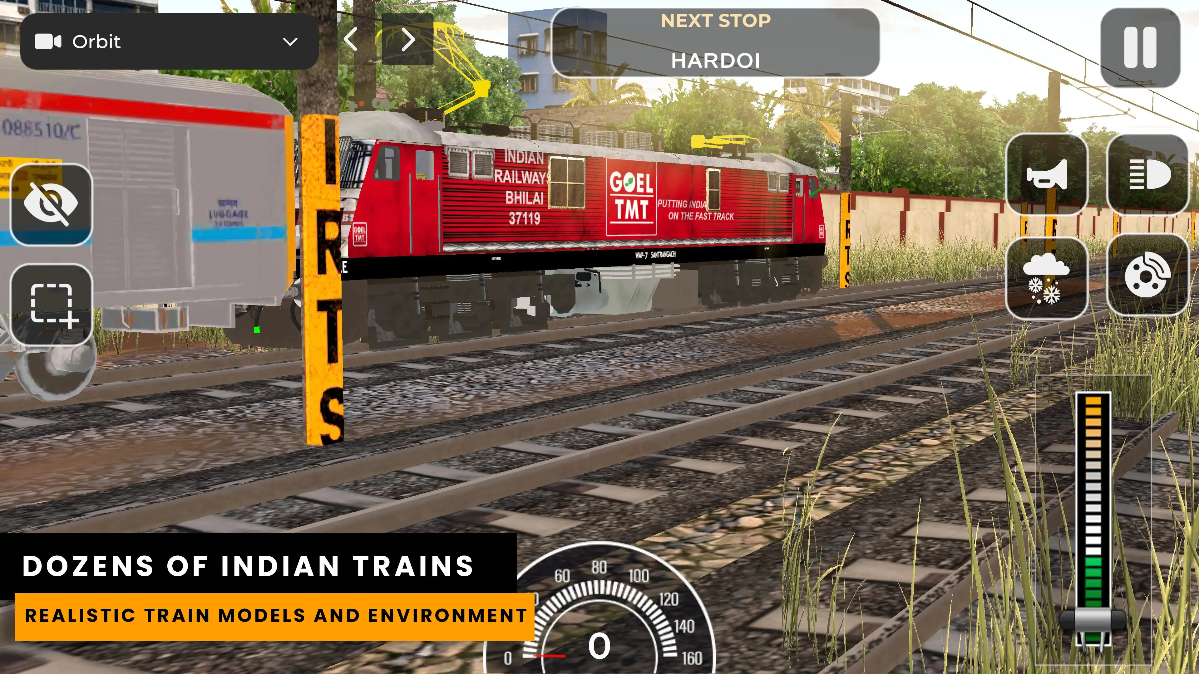 Indian Railway Train Simulator gameplay snapshot 3