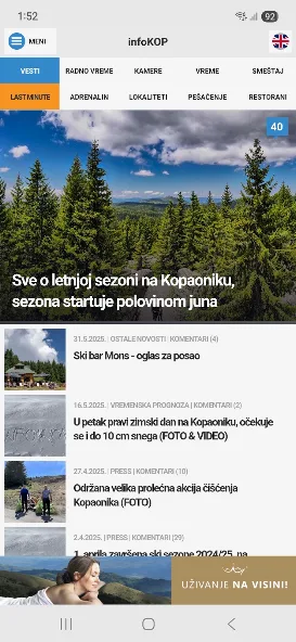 infoKOP screenshot 1