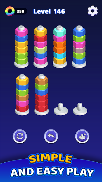 Nut & Bolt Screw Puzzle Mania screenshot 3