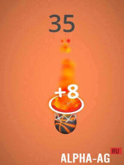 Взломанный Dunk Hoop screenshot 3