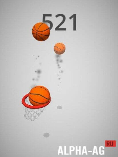 Взломанный Dunk Hoop screenshot 5