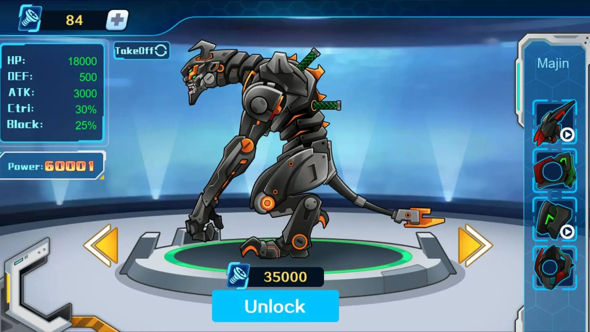 Mecha Colosseum gameplay screenshot 3