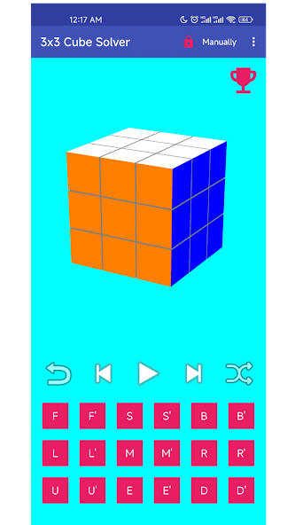 3x3 Cube Solver screenshot 1
