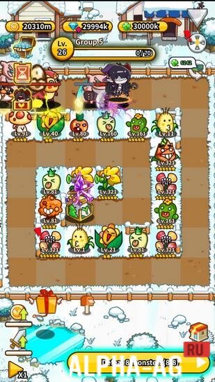 Idle Defense II: Garden War screenshot 3