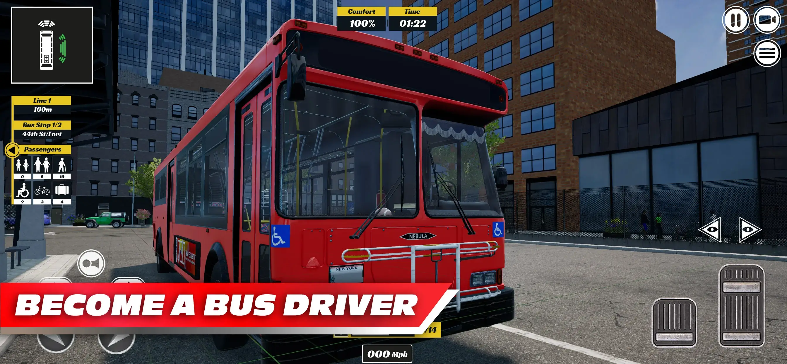 BUS Simulator PRO Urban Rivals screenshot 3