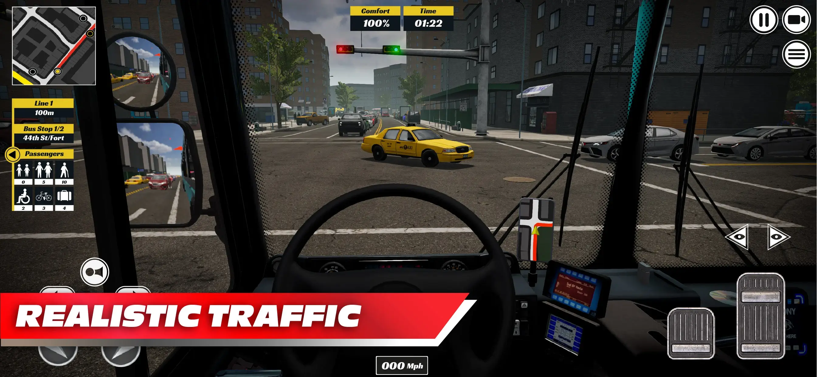 BUS Simulator PRO Urban Rivals screenshot 4