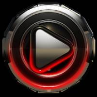 Poweramp skin Red Glow 3.10