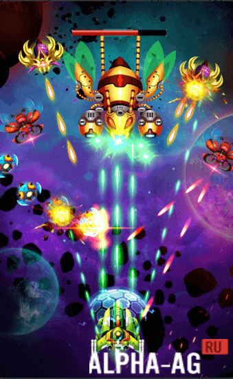 Взломанный Galaxy Shooter: Space Hunter screenshot 2