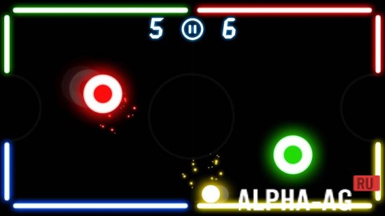Hacked Air Hockey Challenge screenshot 2