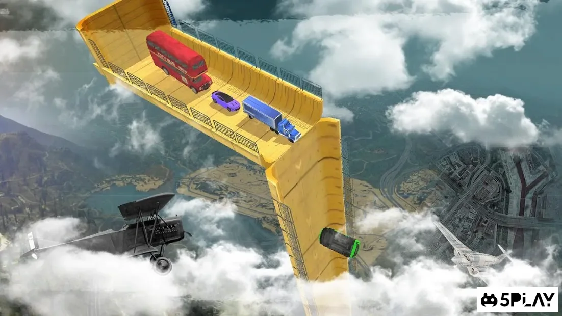 Vertical Ramp Impossible 3D