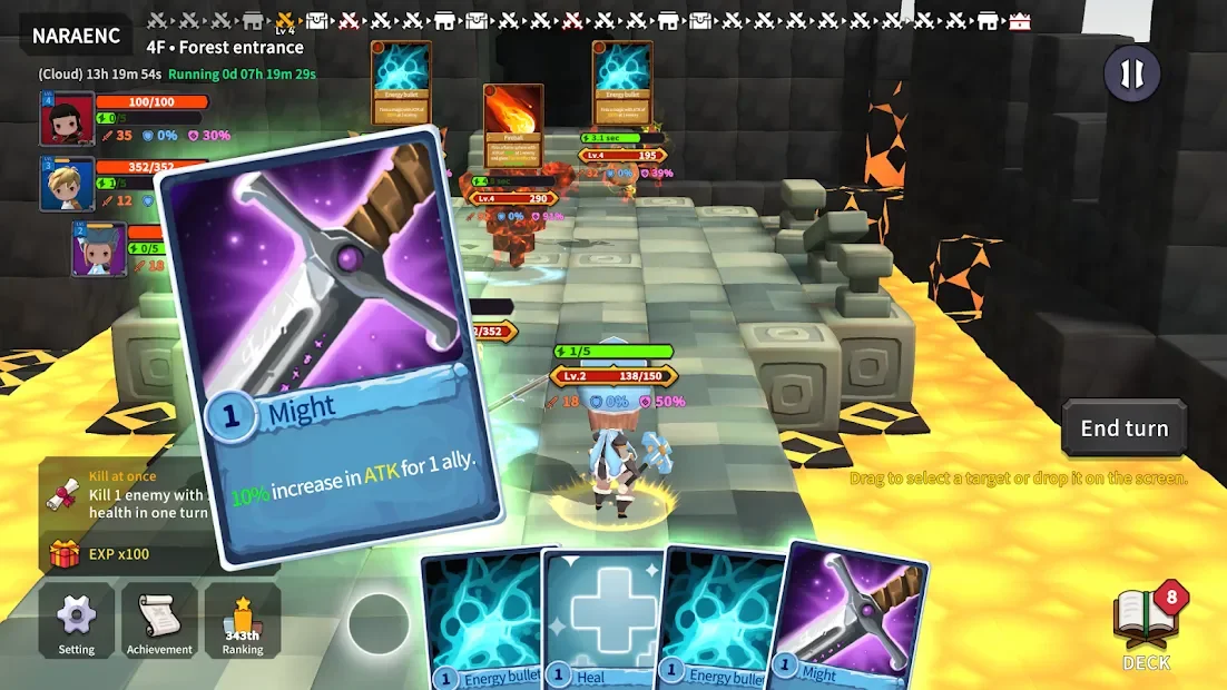 TEARS RAIN : TCG & Roguelike