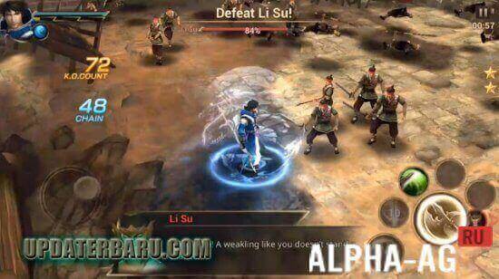 Взломанная Dynasty Warriors screenshot 3