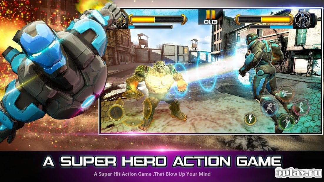 Superhero Fighting Games 3D