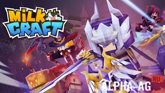 Milkcraft: Block RPG World