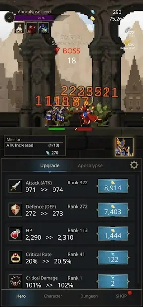 Transform RPG : Idle RPG