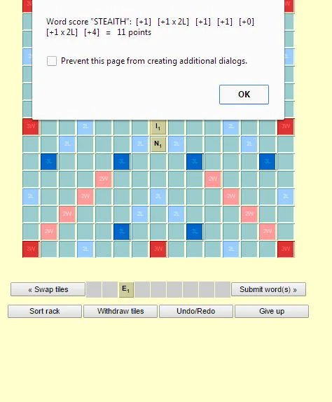 Letter Tile Solitaire screenshot 4
