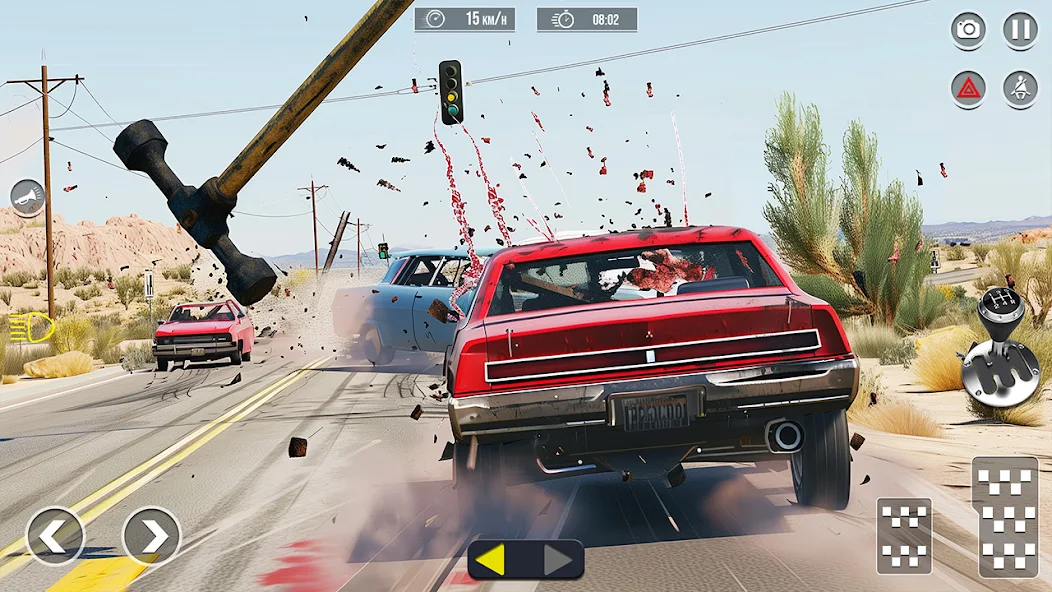 Crazy Car Crash Simulator Game screenshot 2
