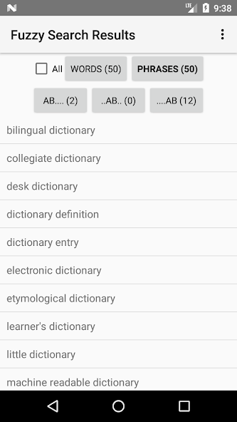 Fora Dictionary screenshot 3
