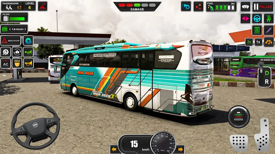 Bus Driving Bus Games Sim 3D screenshot 3