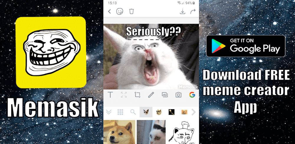 Memasik - Meme Maker screenshot 1