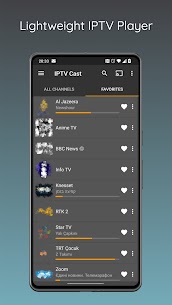 IPTV Cast - Media Player screenshot 1