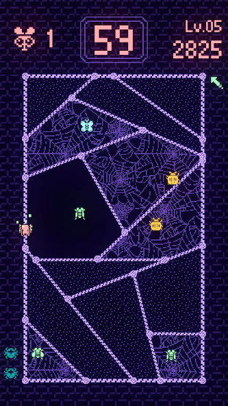 Pixel Spider screenshot 1