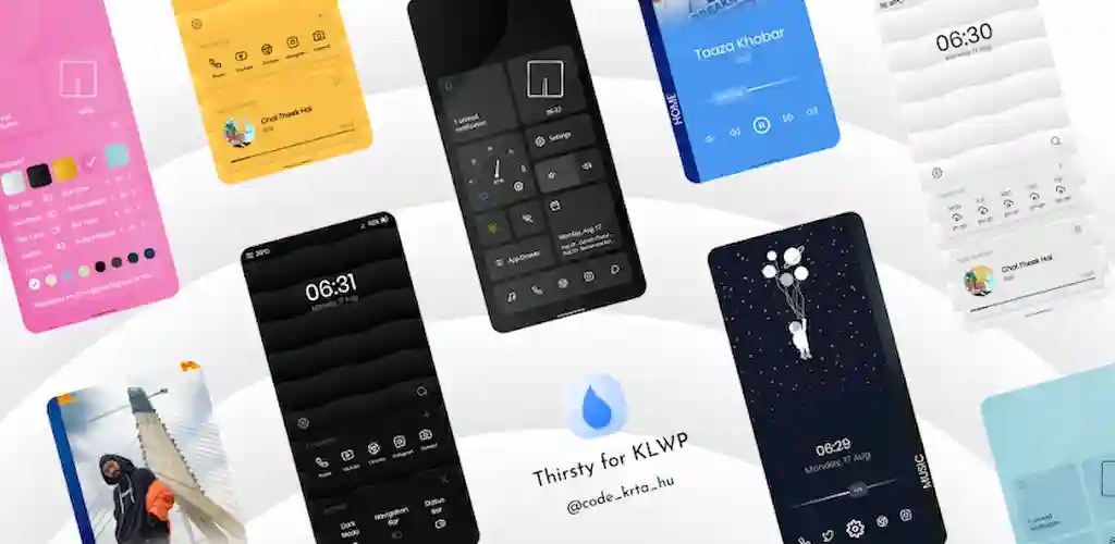 Thirsty for KLWP screenshot 6