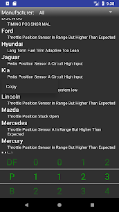 OBDII Trouble Codes screenshot 2