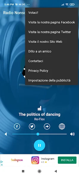 Radio Nonsolosuoni.it screenshot 3