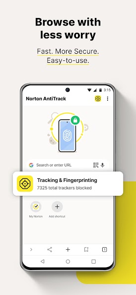 Norton AntiTrack screenshot 2