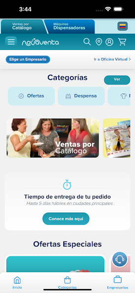 Novaventa.com screenshot 2