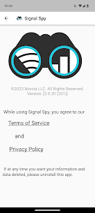 Signal Spy - Signal Strengths! screenshot 1