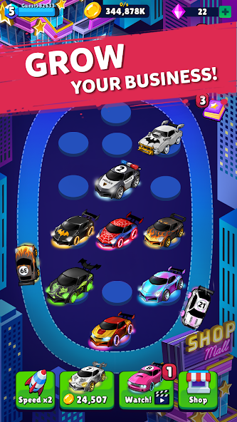 Merge Neon Car screenshot 3
