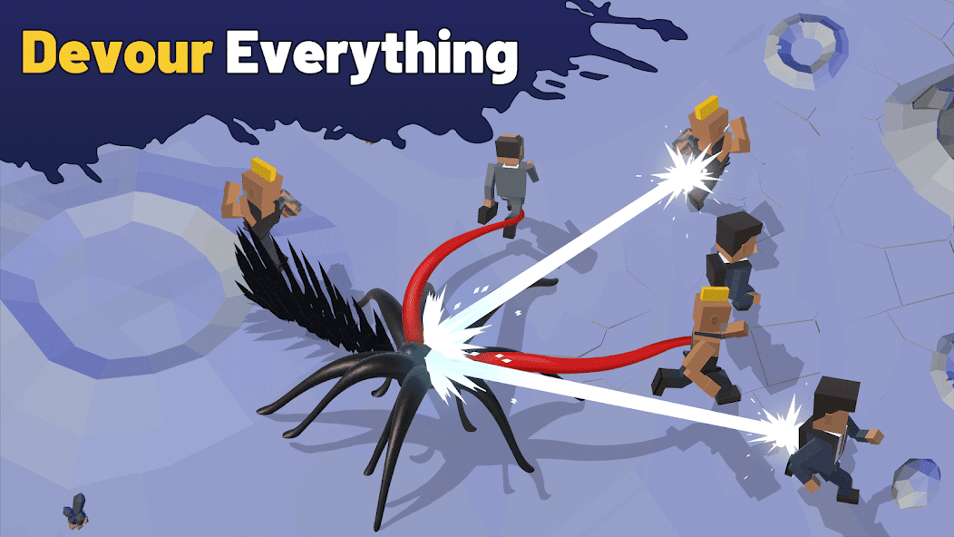 Crazy Alien.io screenshot 1