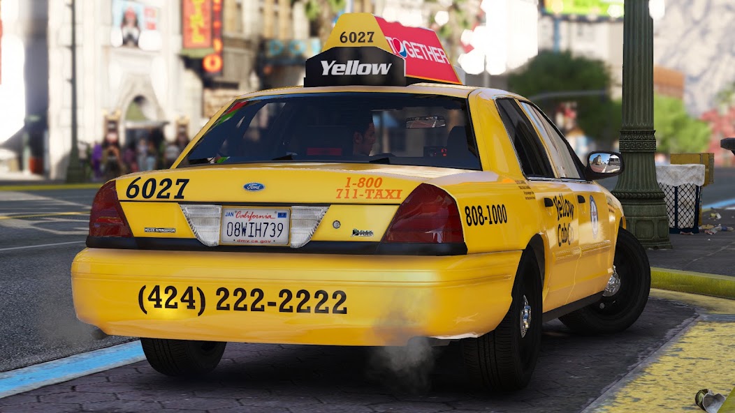 Taxi Simulator 3D Parking Game screenshot 3