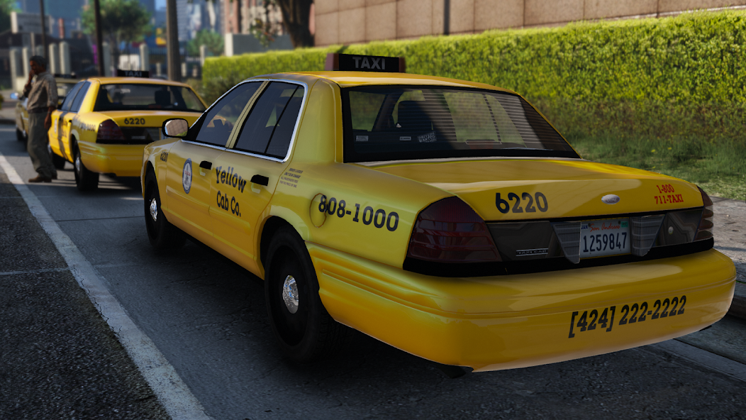 Taxi Simulator 3D Parking Game screenshot 4