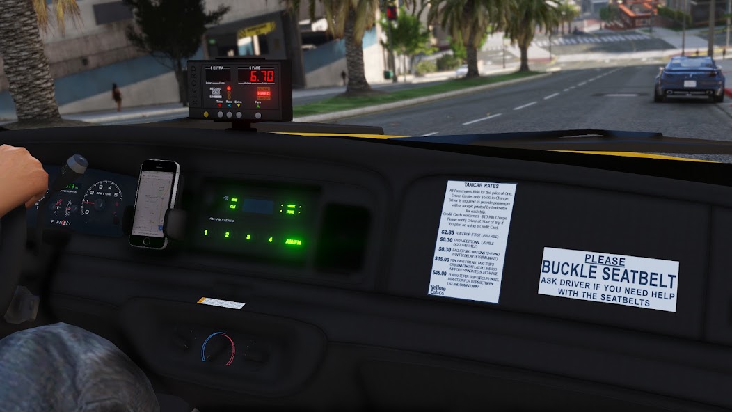 Taxi Simulator 3D Parking Game screenshot 5