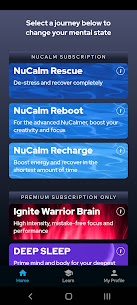 NuCalm: Sleep, Recover, Perform screenshot 1