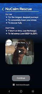 NuCalm: Sleep, Recover, Perform screenshot 2