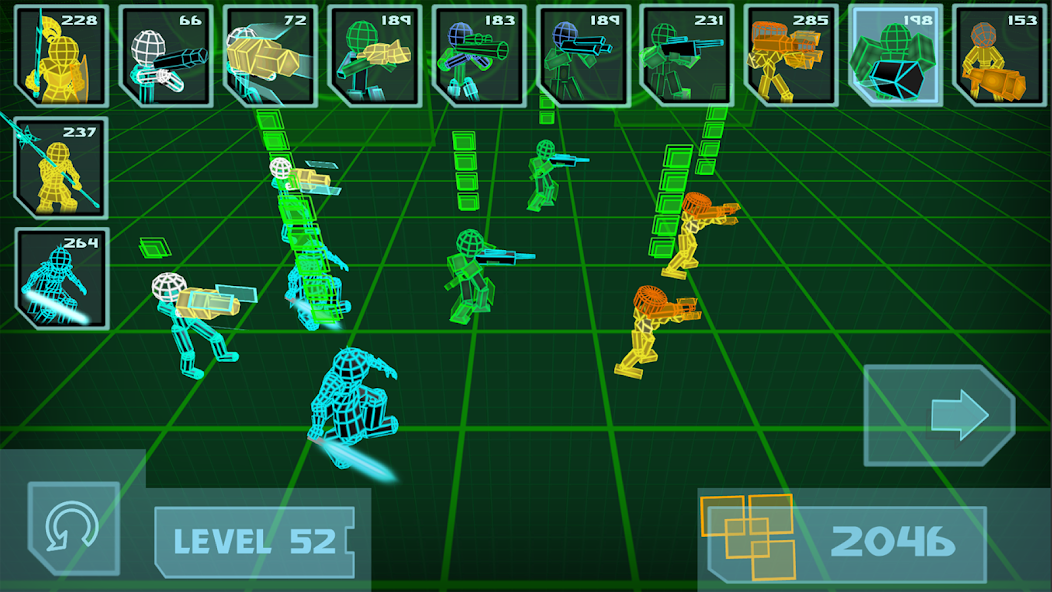 Stickman Neon Warriors: Spiders Battle