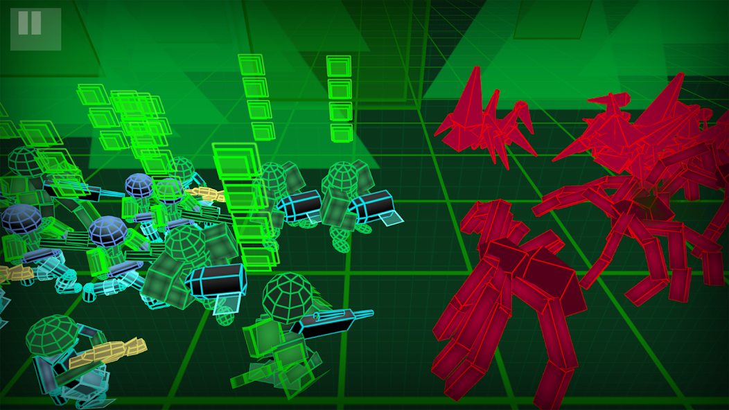 Stickman Neon Warriors: Spiders Battle screenshot 4