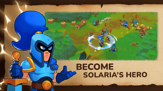 Download Solaria Dawn of Heroes MOD APK for Android screenshot 1