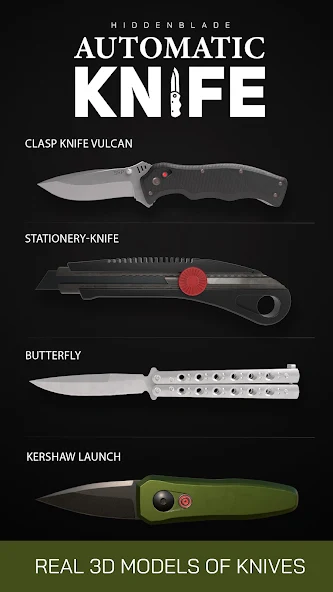 Hidden Blade Automatic Knife screenshot 1