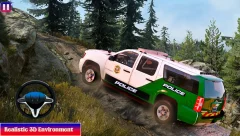Offroad Police Car Driving Simulator Game screenshot 4