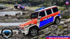 Offroad Police Car Driving Simulator Game screenshot 5