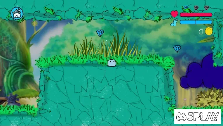Jumping Slime 2D Platform Game